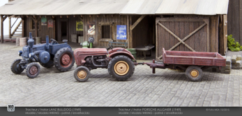 Lanz Bulldog (1949) + Porsche Allgaier (1949)