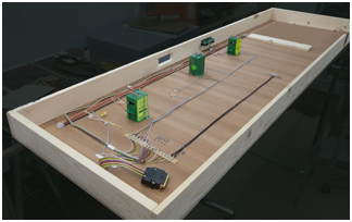 module droite / modulo direita