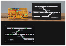 TCO - implantation des leds / implantação dos leds