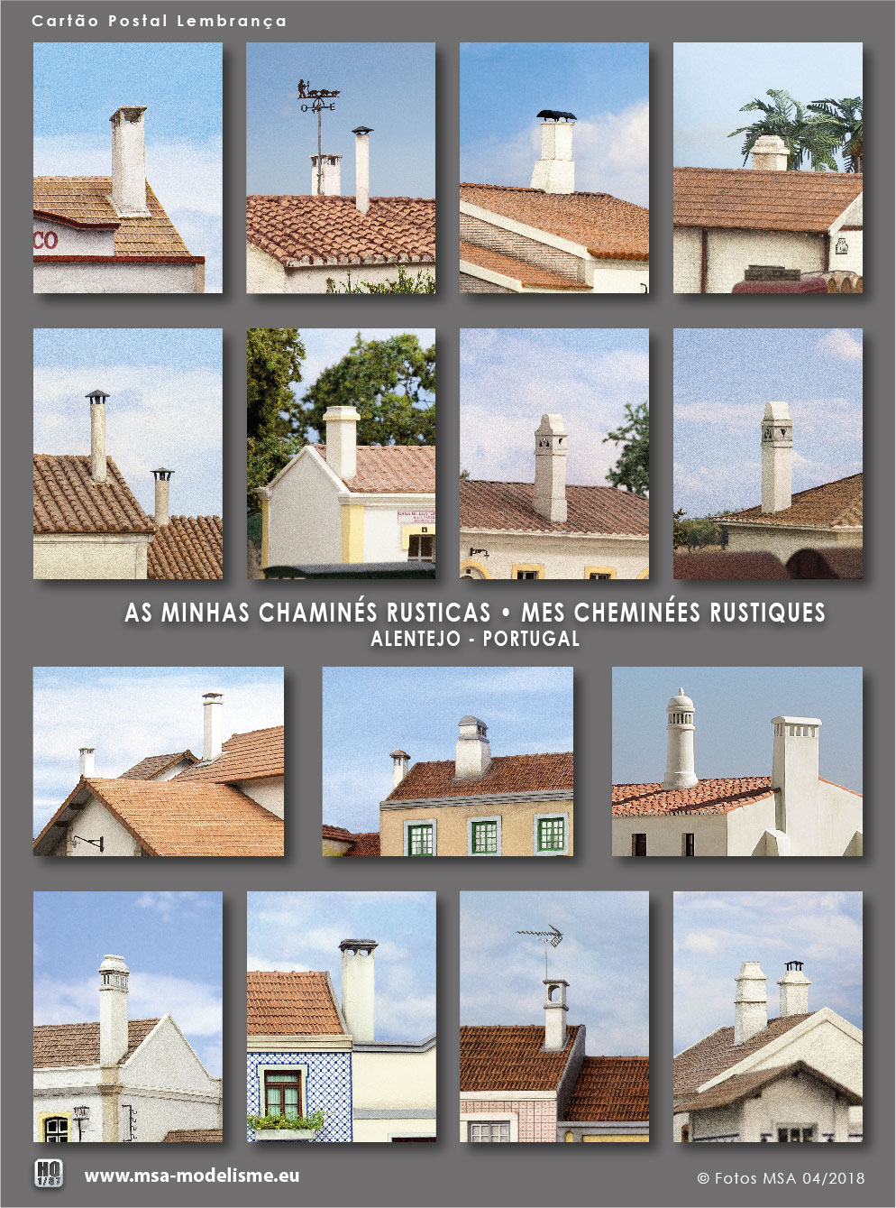 AS CHAMINÉS RUSTICAS <br />
MES CHEMINÉES RUSTIQUES <br />
Alentejo - Portugal