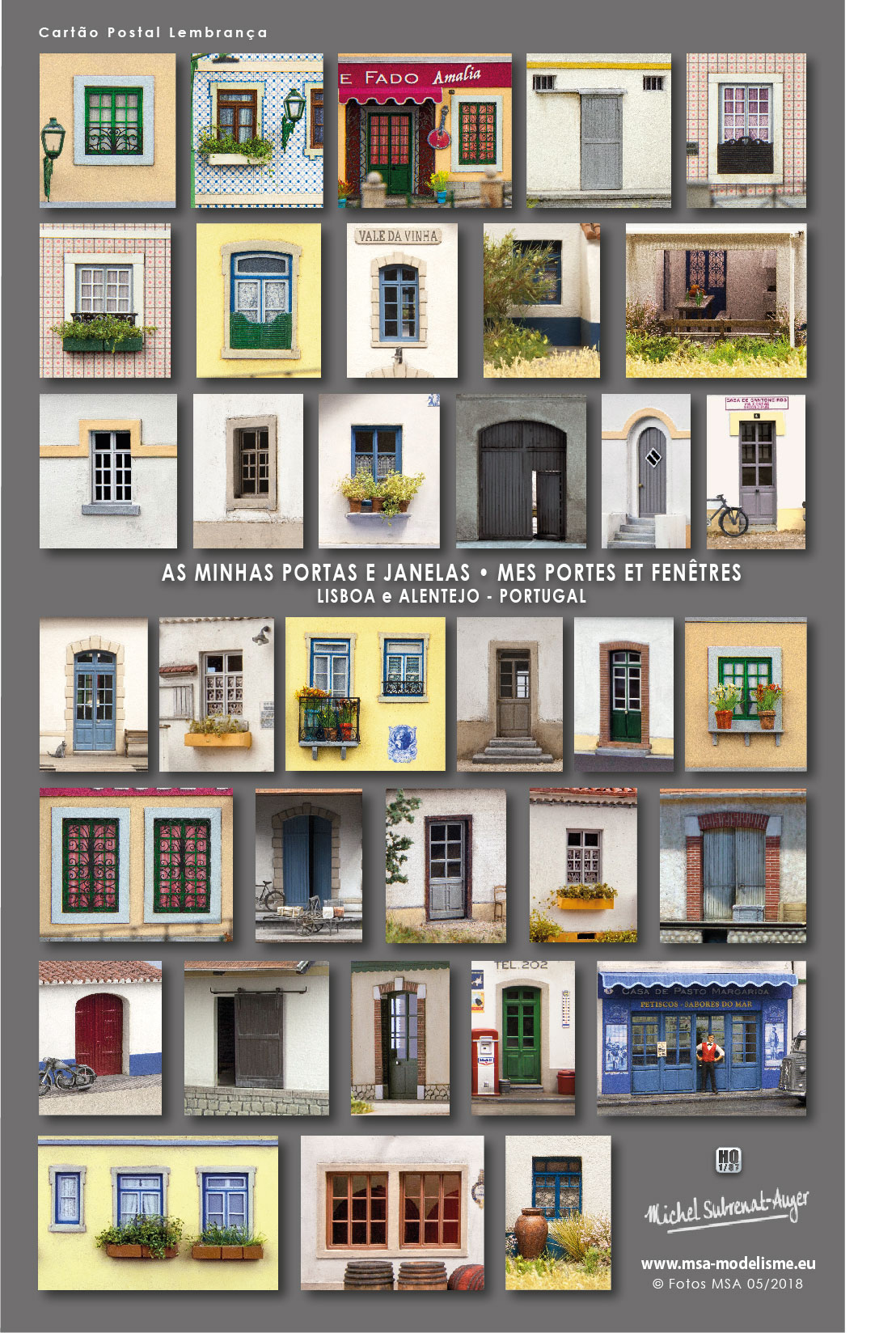 AS MINHAS PORTAS E JANELAS <br />
MES PORTES ET FENÊTRES <br />
Lisboa & Alentejo - Portugal