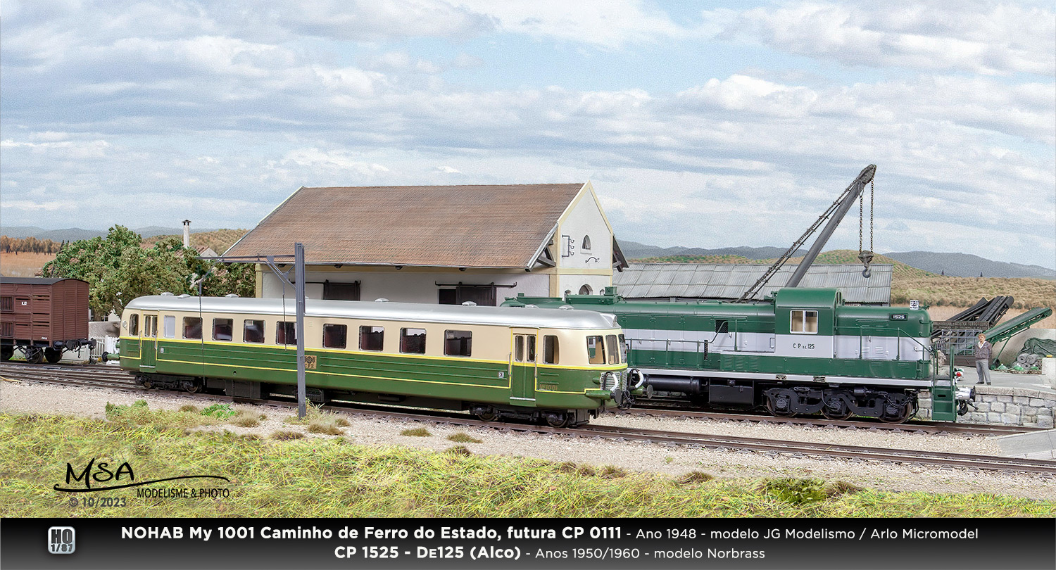 NOHAB My1001 + ALCO CP 1525 - DE125