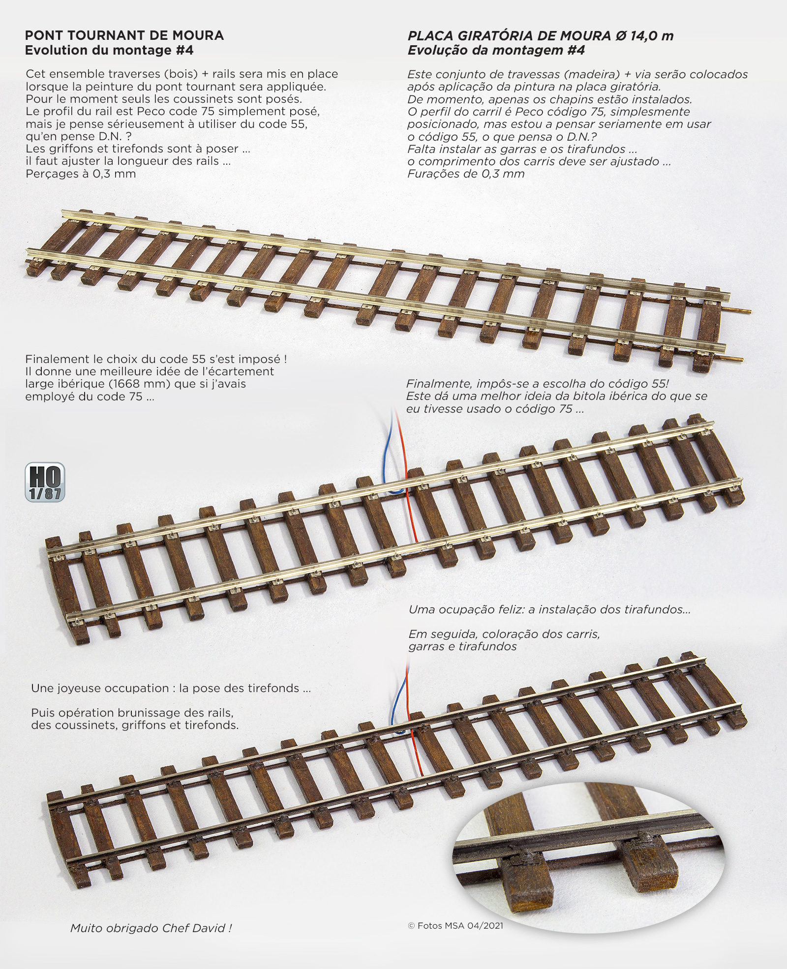 Montage du pont tournant de Moura #4