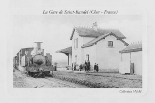 Saint-Baudel, la Gare - Cher, France