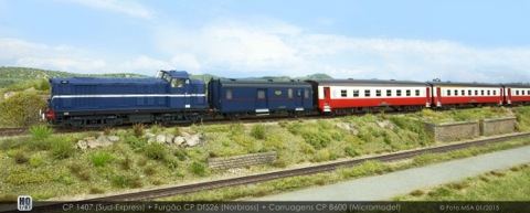 CP1407 + furgão Df526 + B600