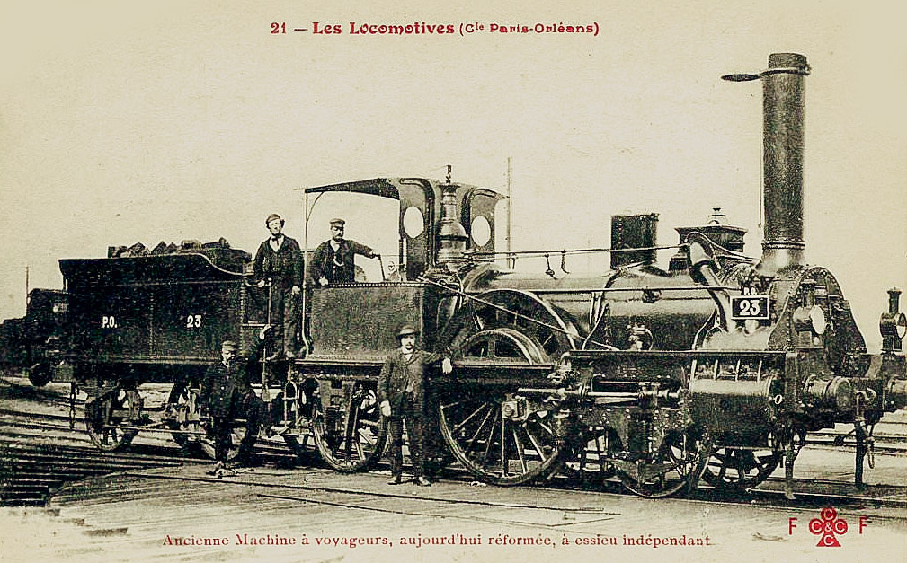 La locomotive n°23 - type 111 du P.O. dont il est question dans nos projets, une machine qui a tracté le Train Impérial.