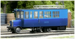 Autorail DeDion JM4 en livrée bleue du Musée MACFVA - Kit Gecomodel